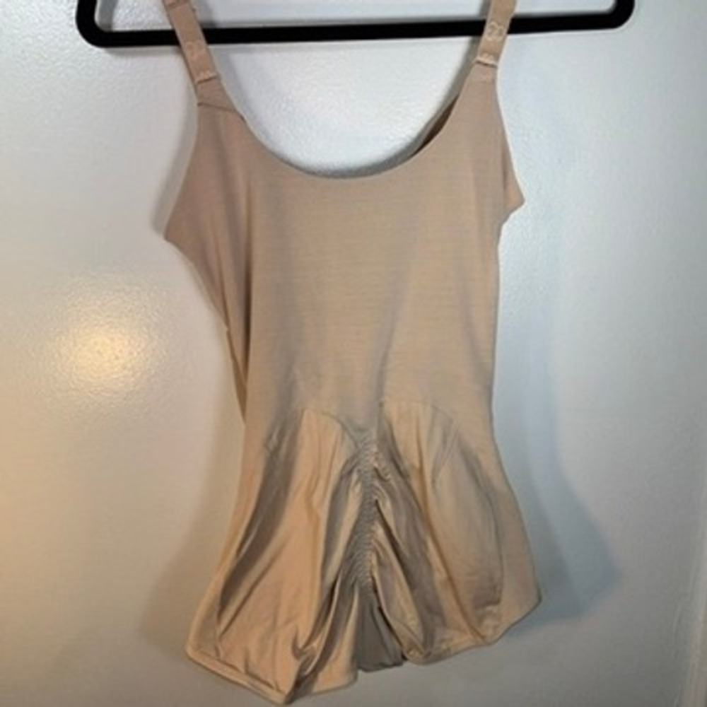Shapellx Bodysuit Shapewear Womens Sz M Beige NEW Full Body Shaper - Picture 5 of 7